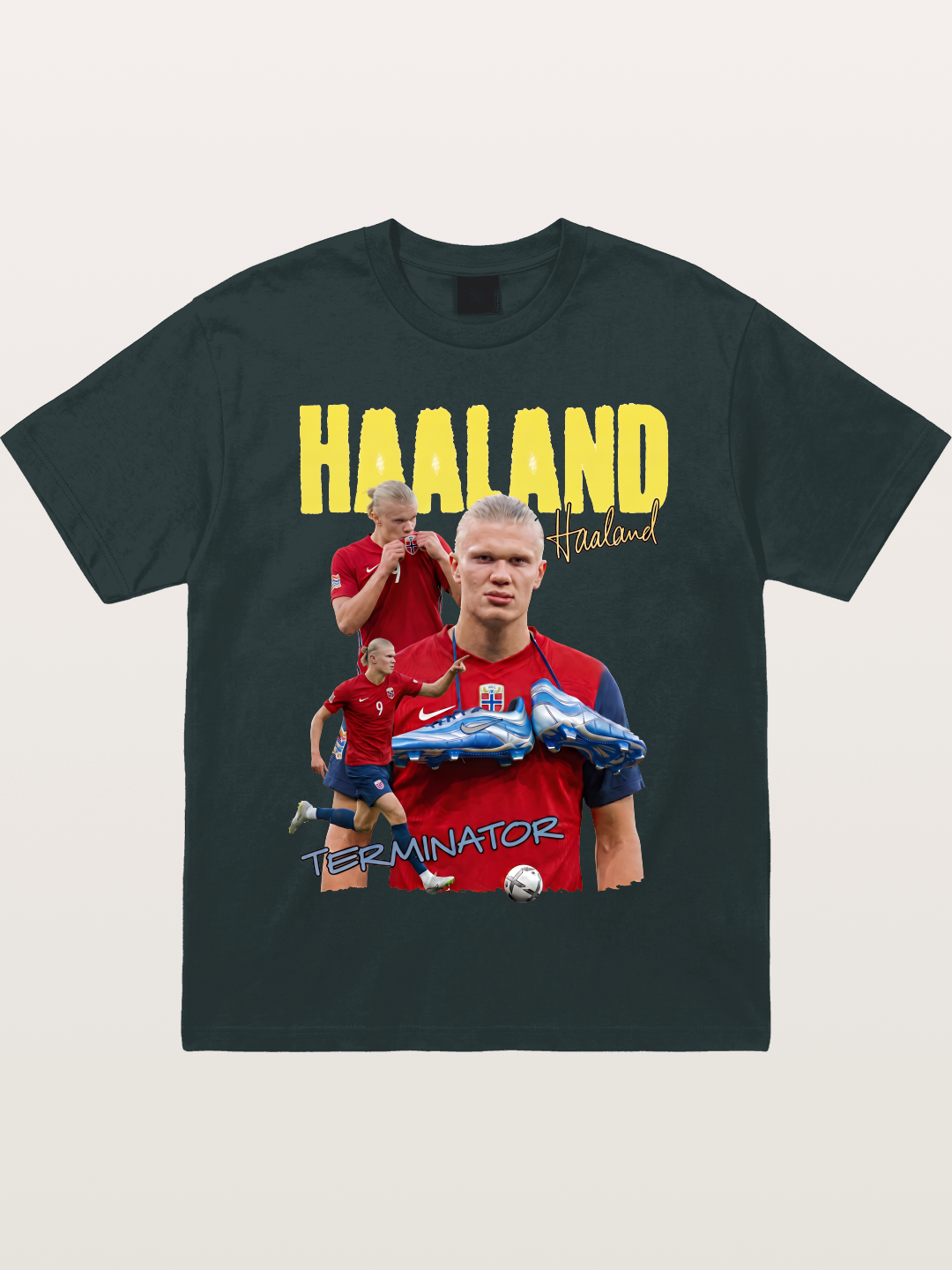 Erling Haaland H9 Poster Gildan T-shirt