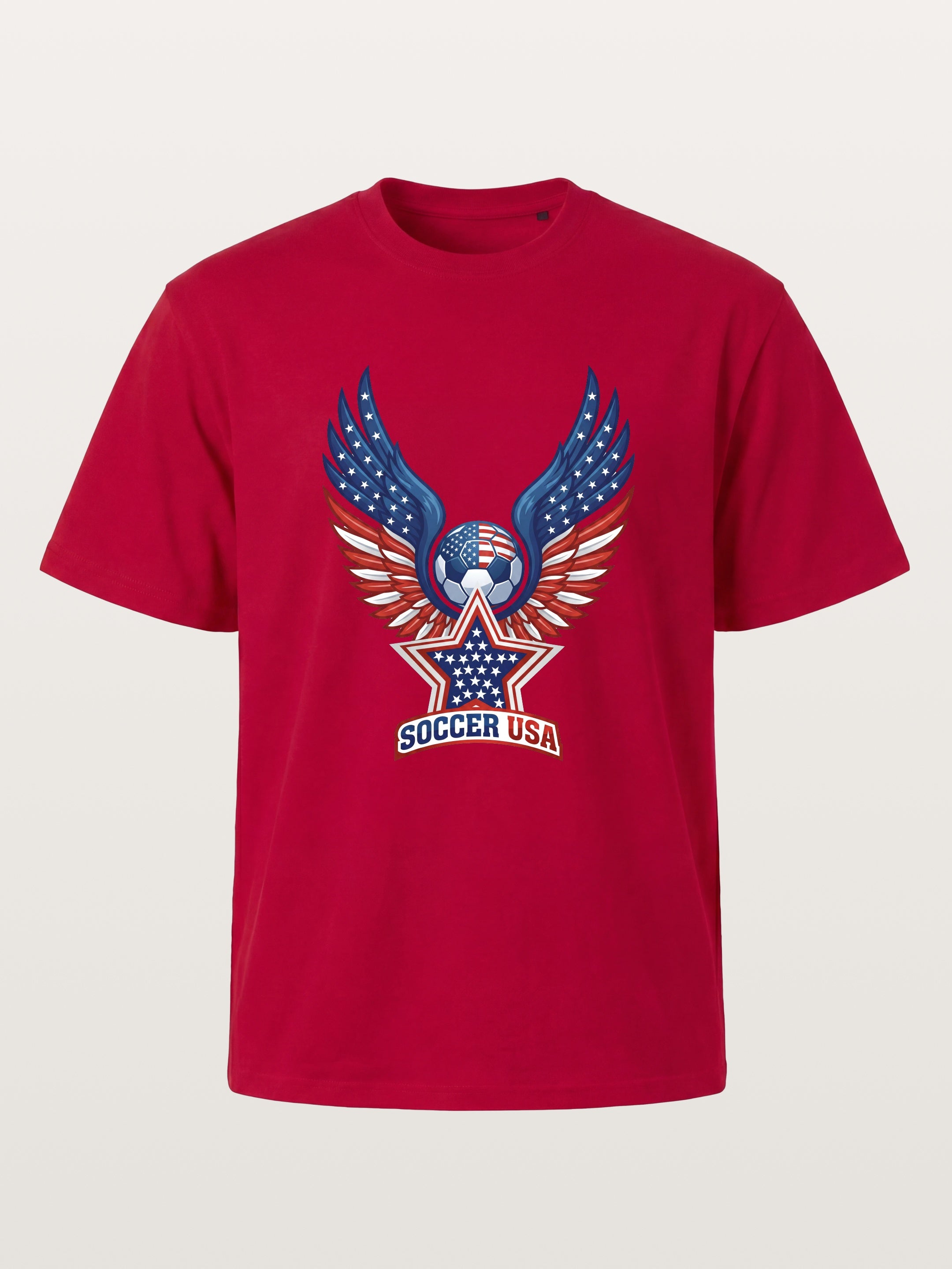 Soccer USA Wings Star Logo Gildan T-shirt