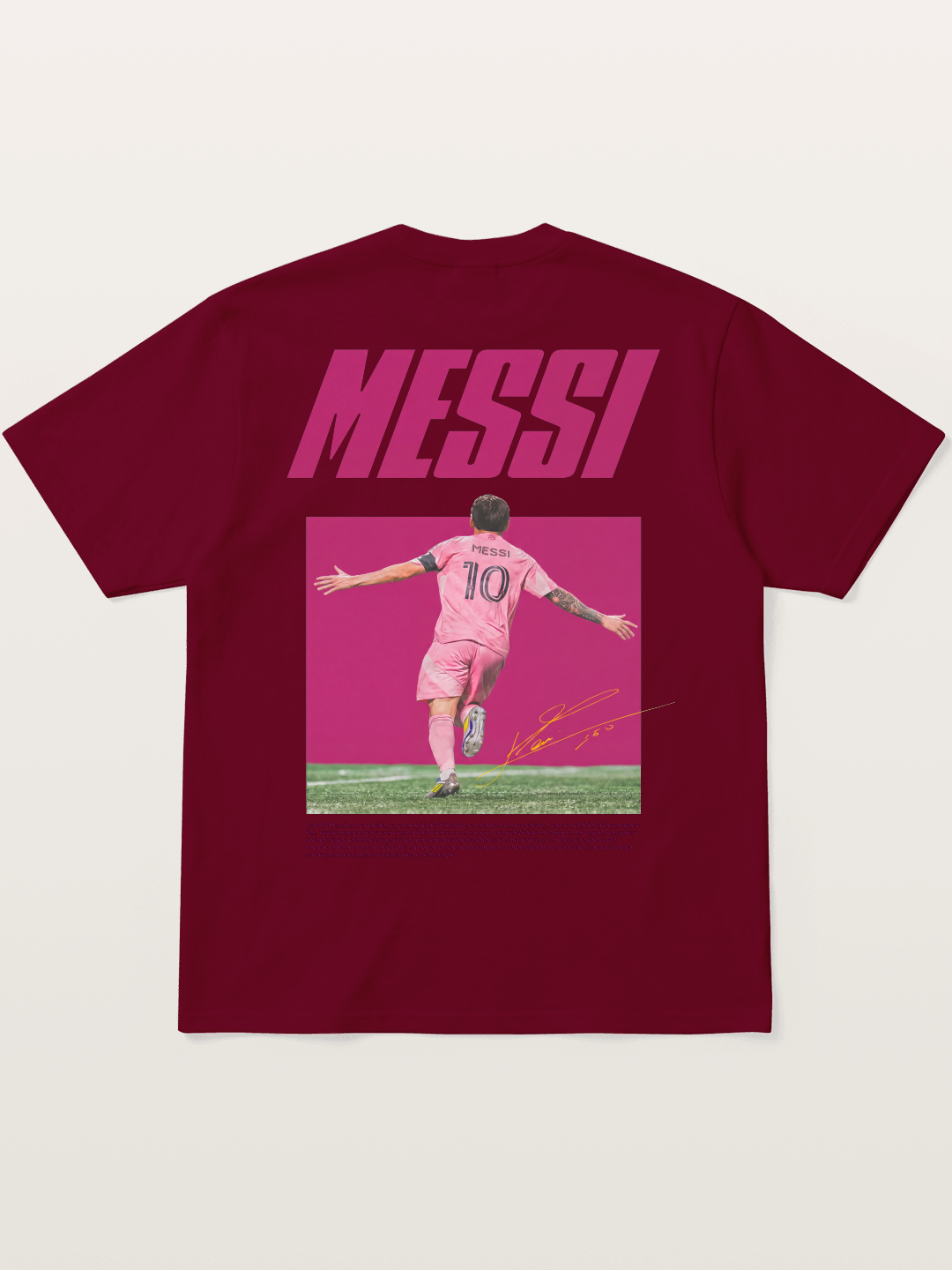 Messi Inter Miami Pink Kit Gildan T-shirt
