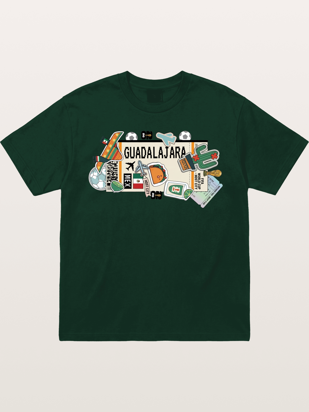 Guadalajara Mexican Culture Art Gildan T-shirt