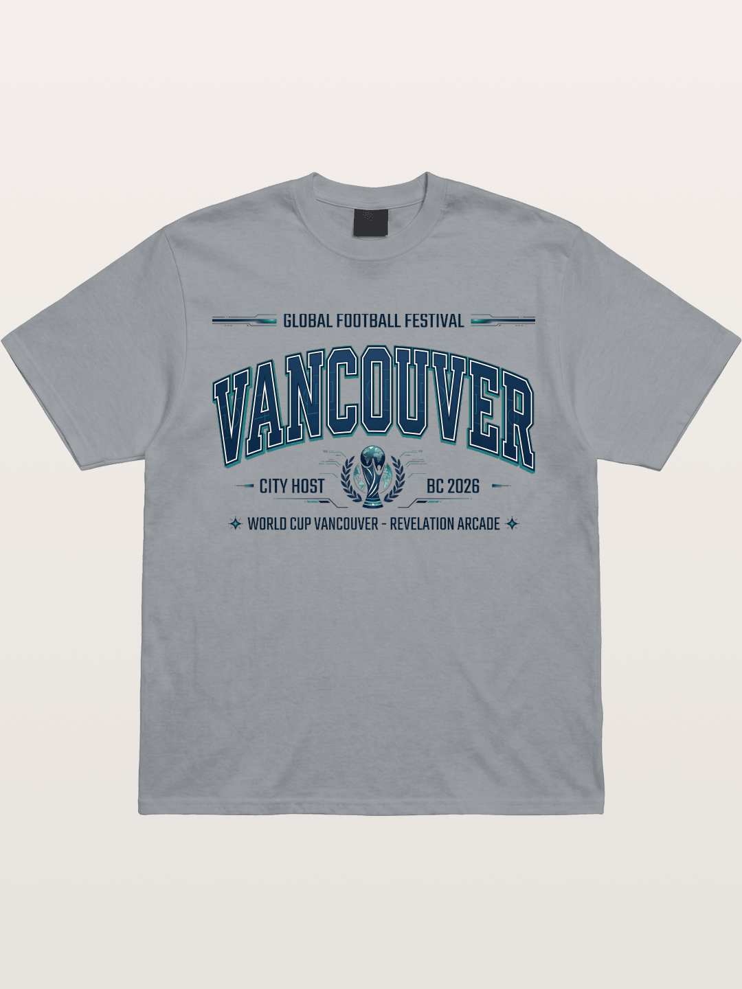 Vancouver 2026 World Cup Badge Gildan T-shirt