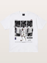 Folarin Balogun Three Panel Archive Cotton T-shirt