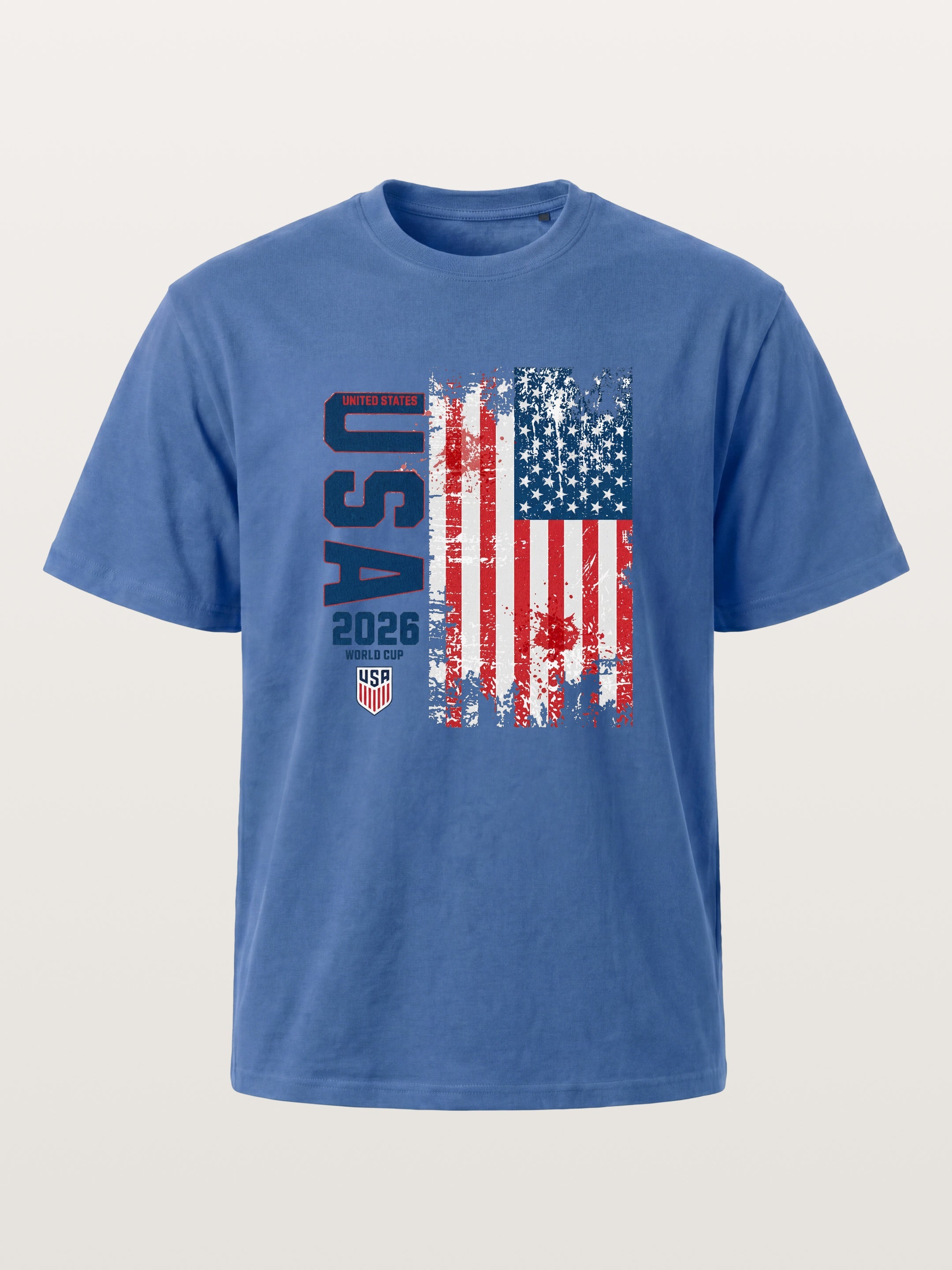 USA 2026 World Cup Grunge Print Gildan T-shirt