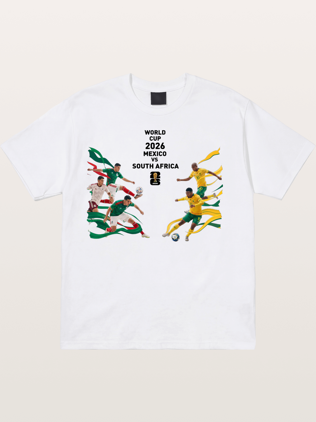 2026 Mexico vs South Africa Cotton T-shirt