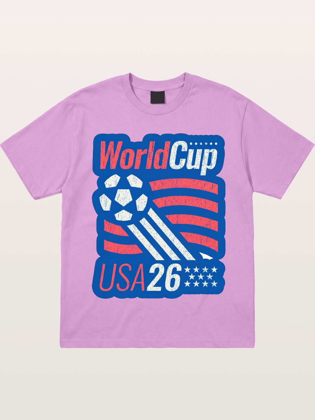 American Flag Soccer Ball WC 2026 Gildan T-shirt