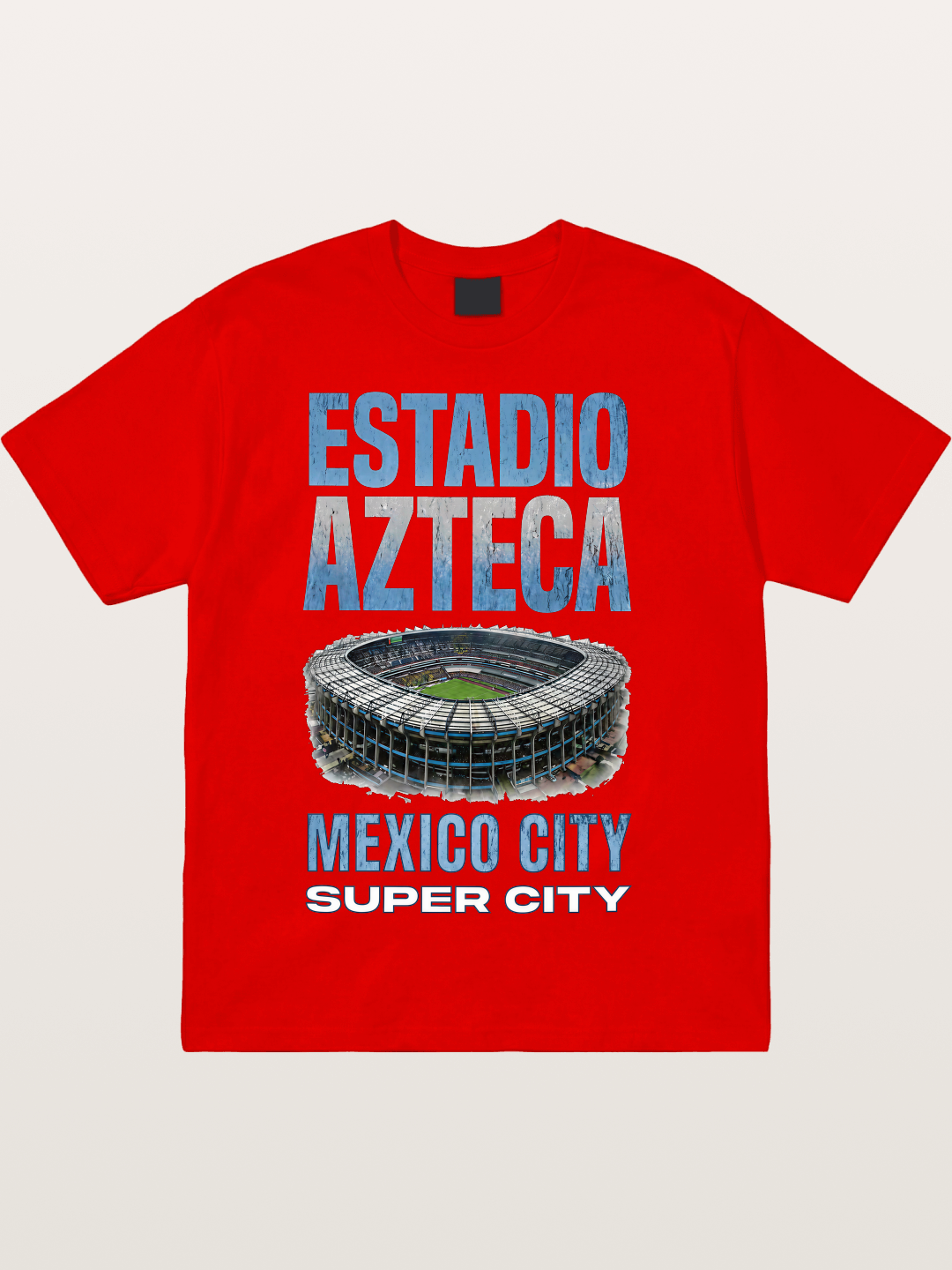 Estadio Azteca WC Print Cotton T-shirt