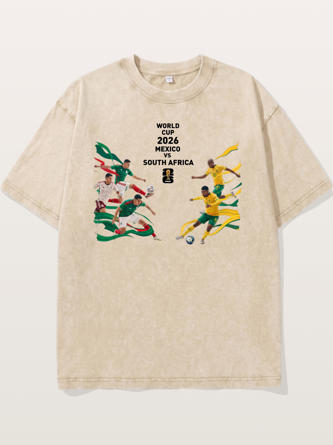 2026 Mexico vs South Africa Washed T-shirt