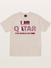 Qatar 2026 Geometric Ornament Art Cotton T-shirt