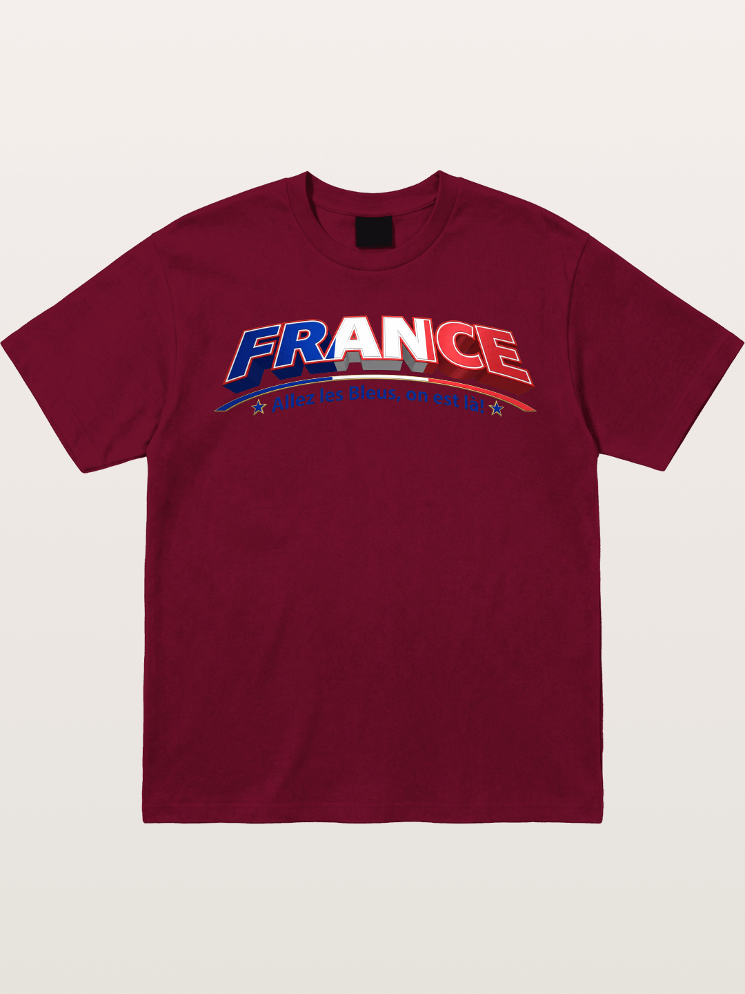 France Retro Team Logo WC Gildan T-shirt
