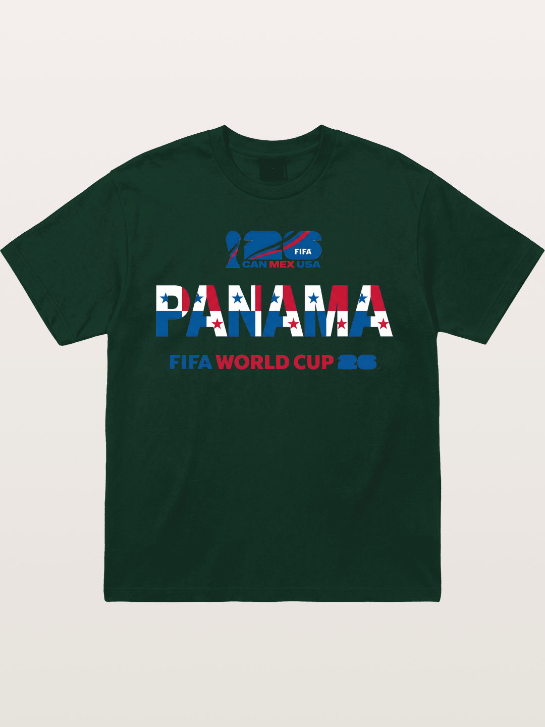 Panama 2026 Flag-Inspired Graphic Gildan T-shirt