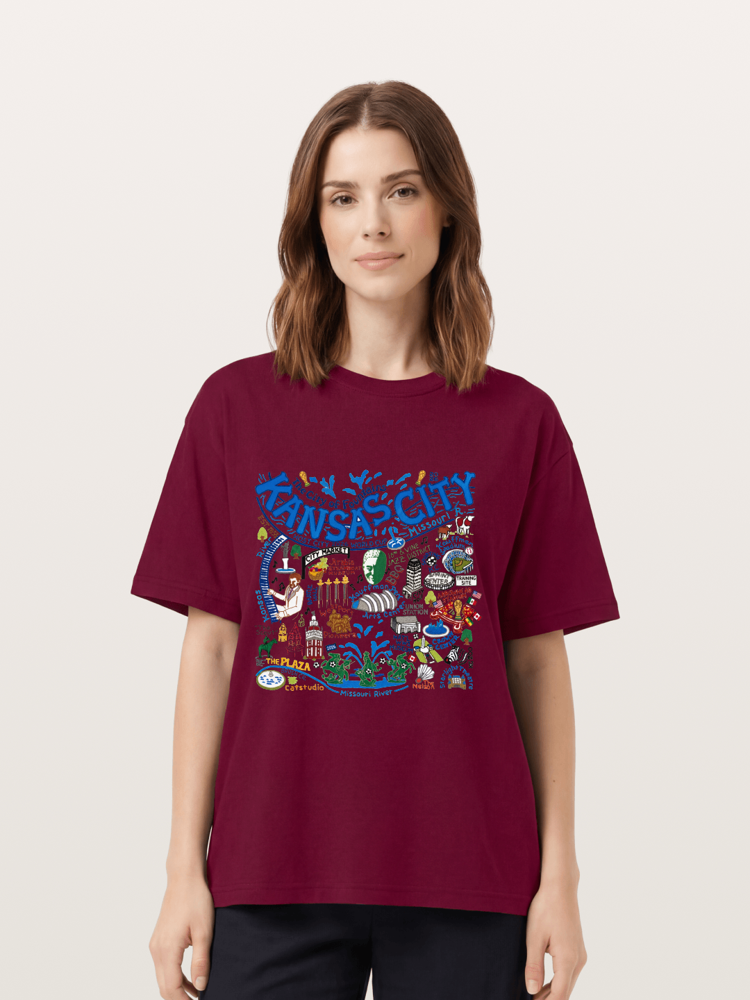 Kansas City World Cup Graphic Gildan T-shirt