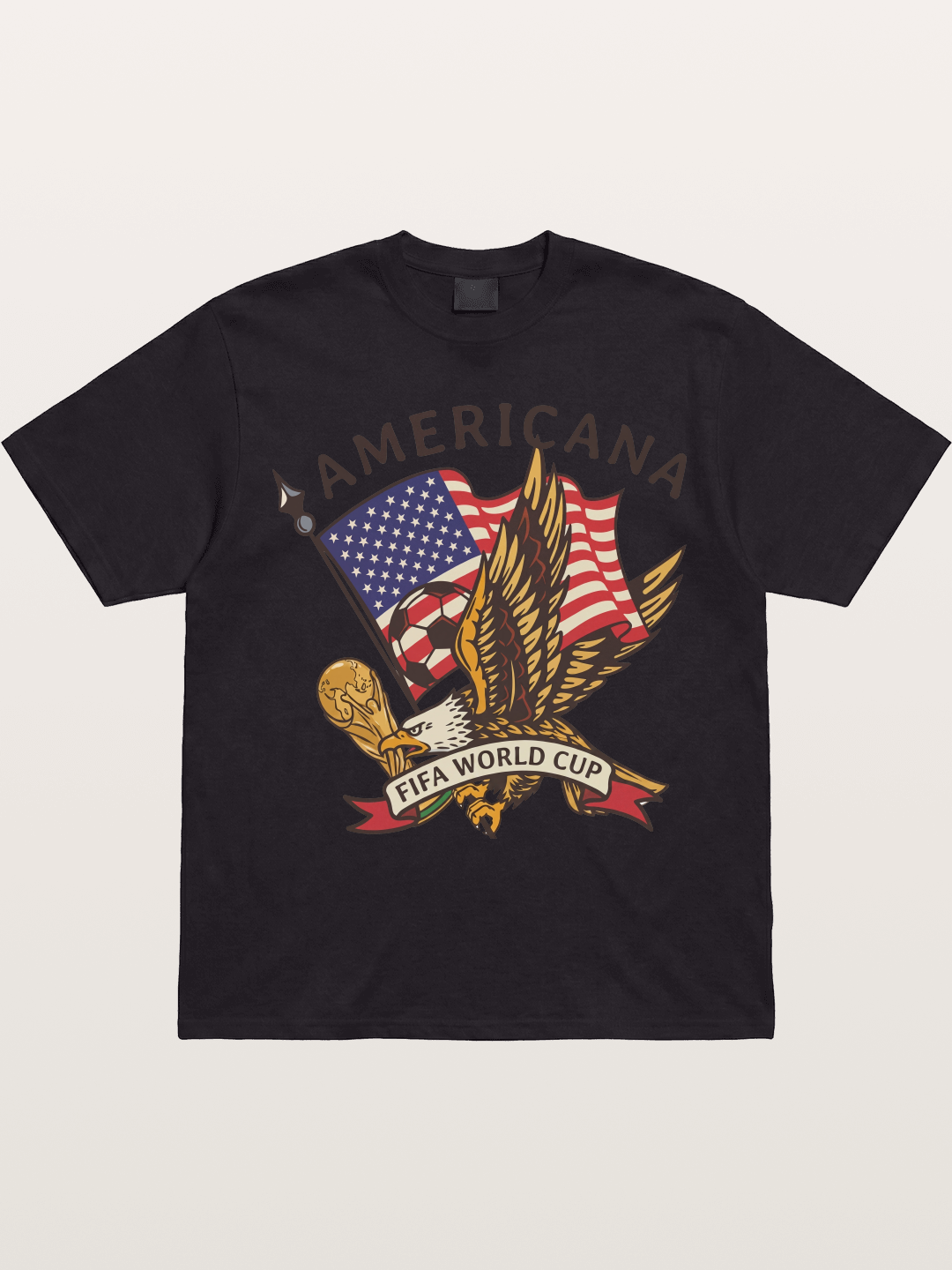 USA Eagle World Cup Graphic Gildan T-shirt