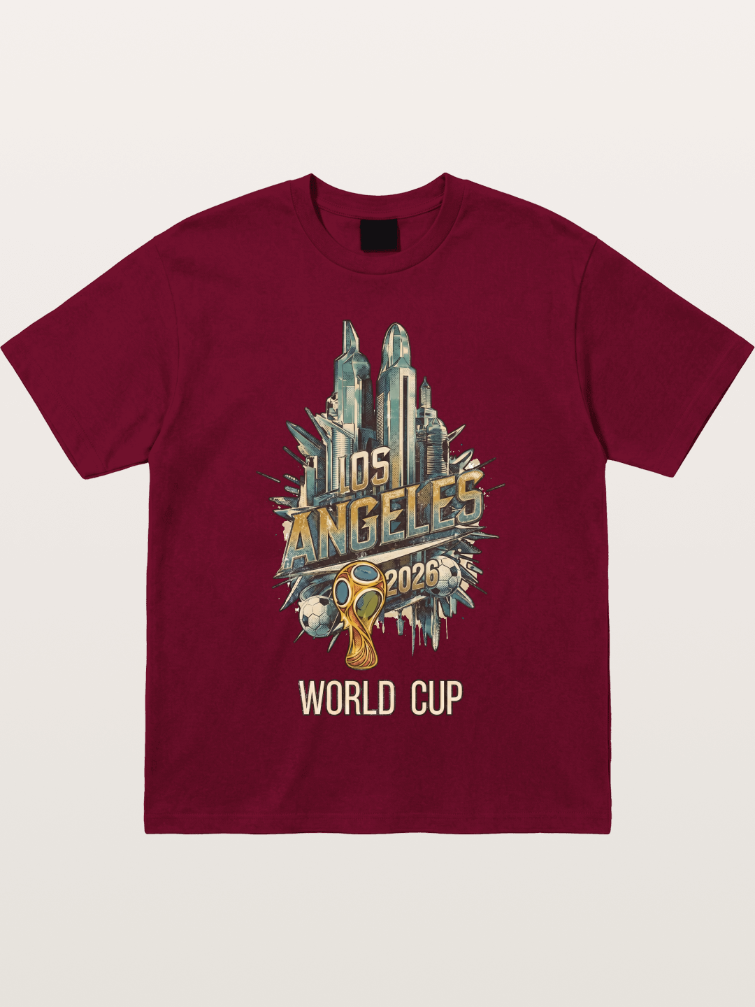 LA World Cup 2026 Emblem Gildan T-shirt