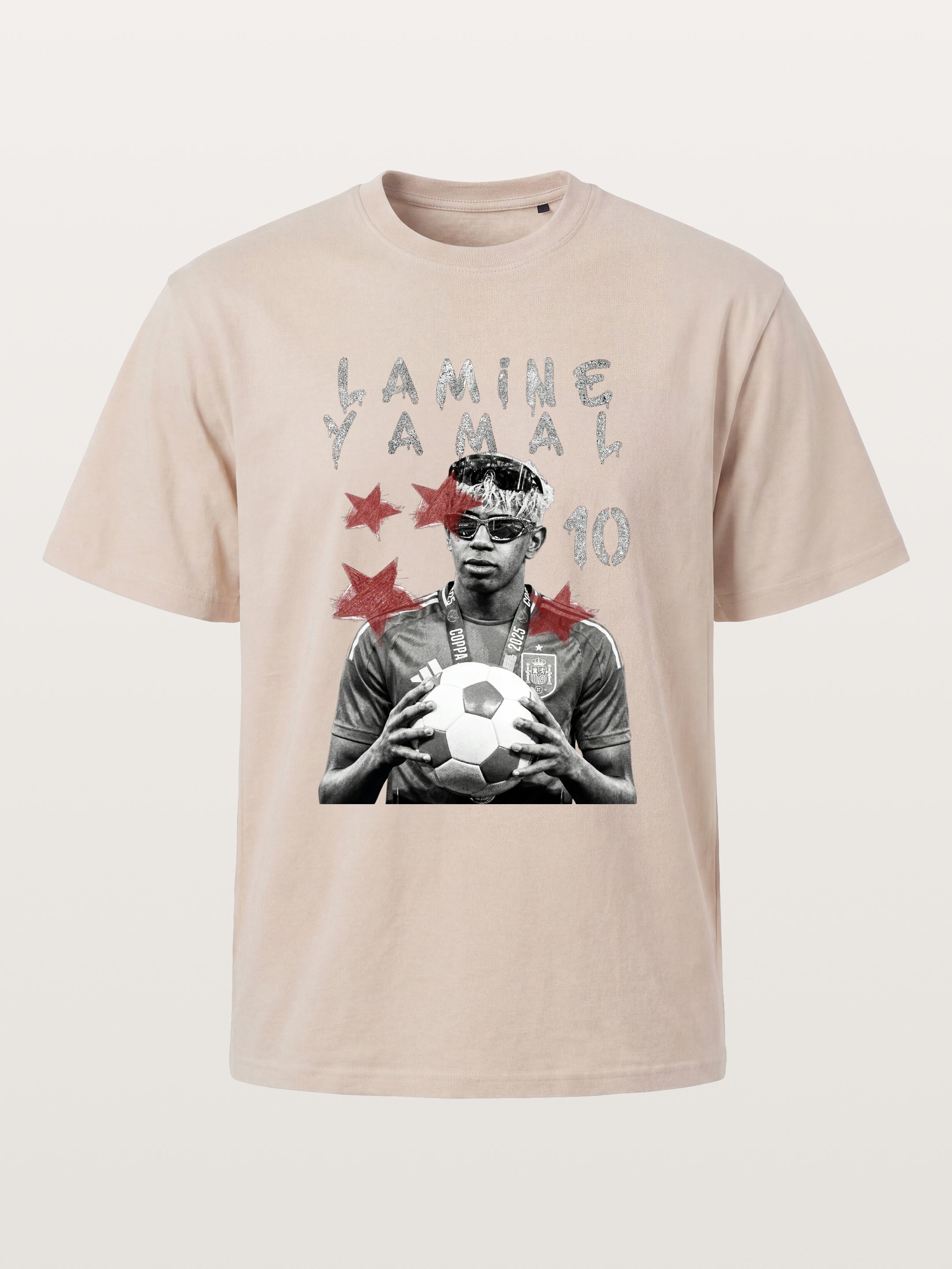 Lamine Yamal 2025 Star Card Cotton T-shirt