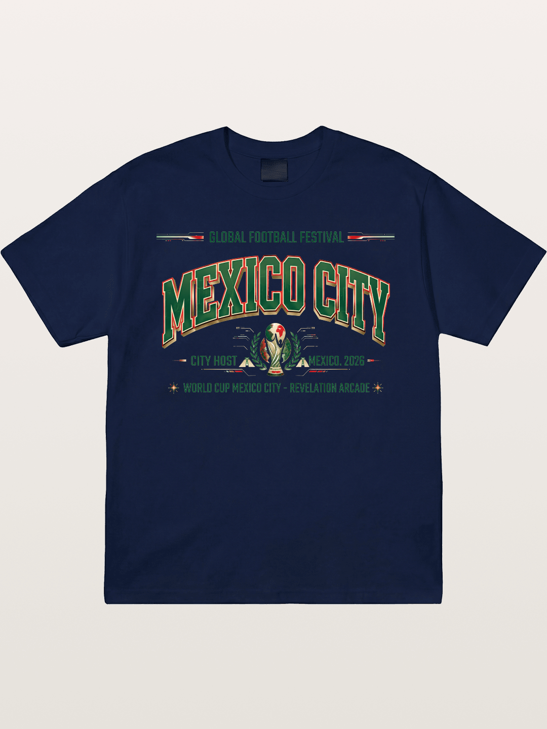 Mexico City 2026 WC Host Sticker Gildan T-shirt