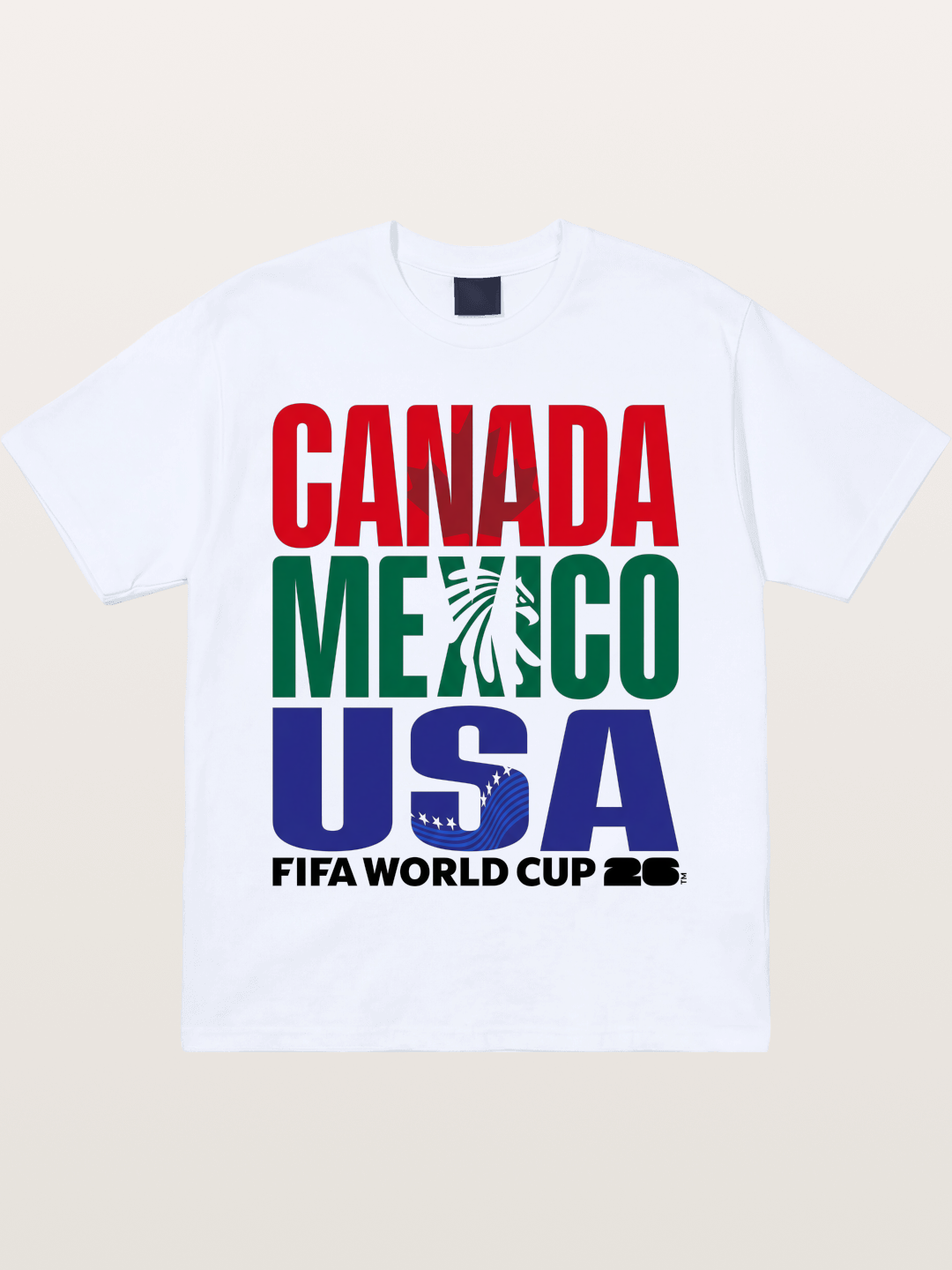 2026 World Cup Host Nations Print Gildan T-shirt