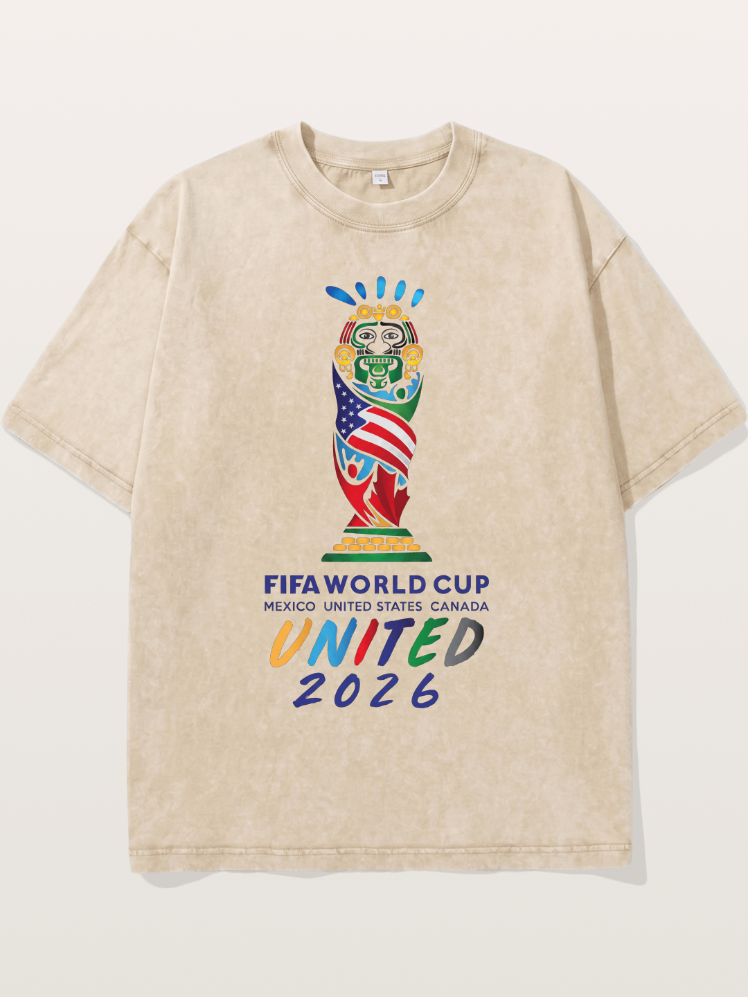 United 2026 WC Emblem Washed T-shirt