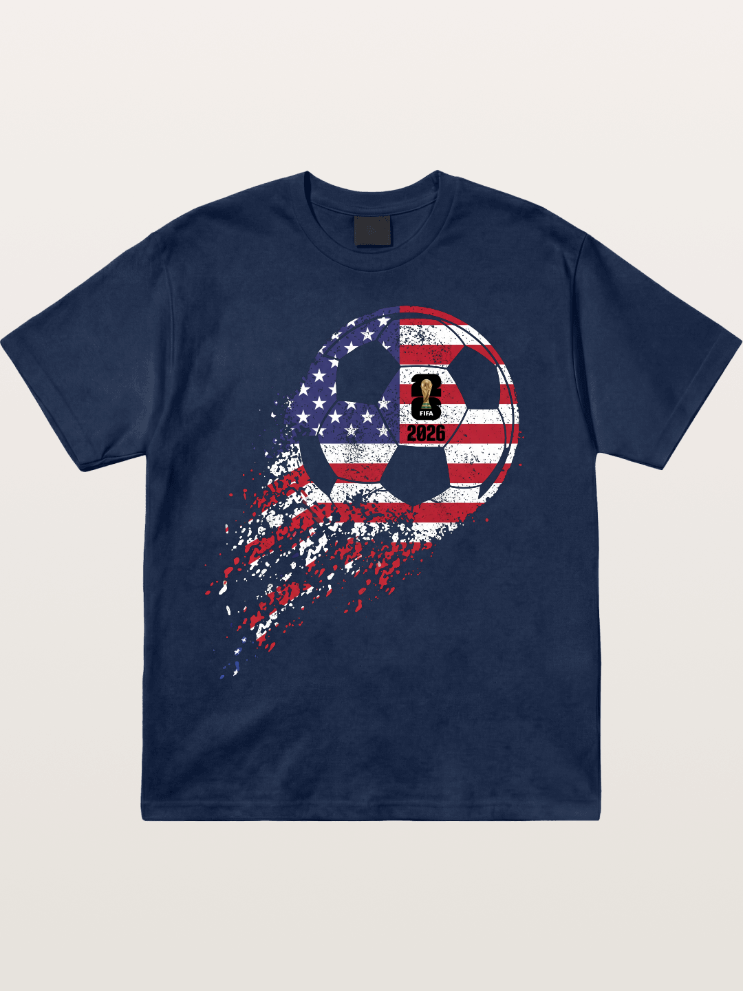 American Flag WC 2026 Ball Cotton T-shirt
