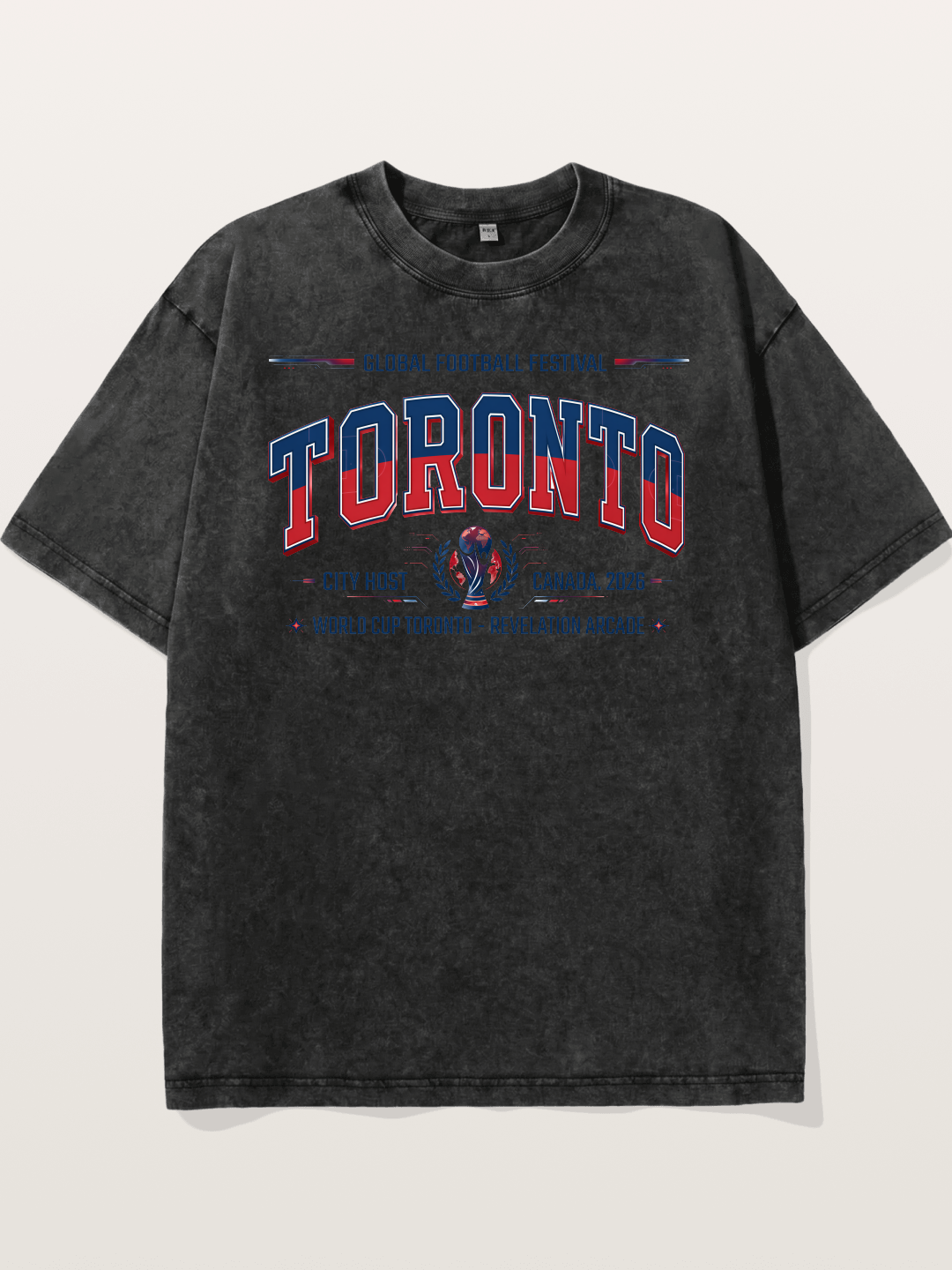 Toronto 2026 WC Host Graphic Washed T-shirt