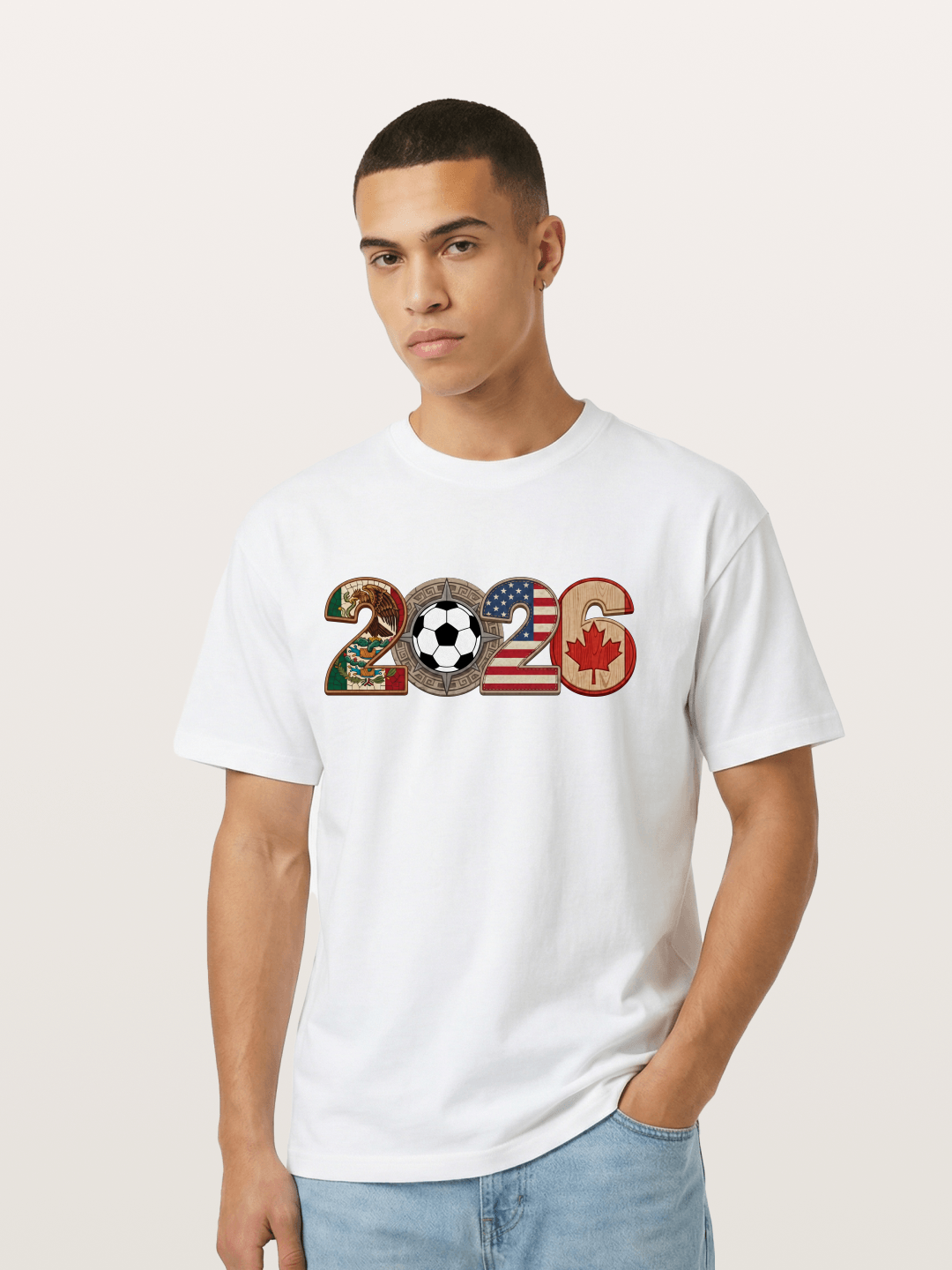 2026 WC Tribal Flag Design Gildan T-shirt