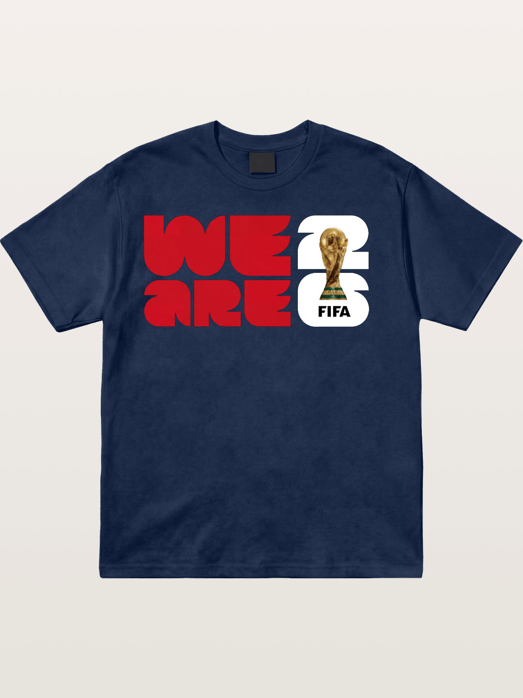 We Are FIFA World Cup Trophy Cotton T-shirt