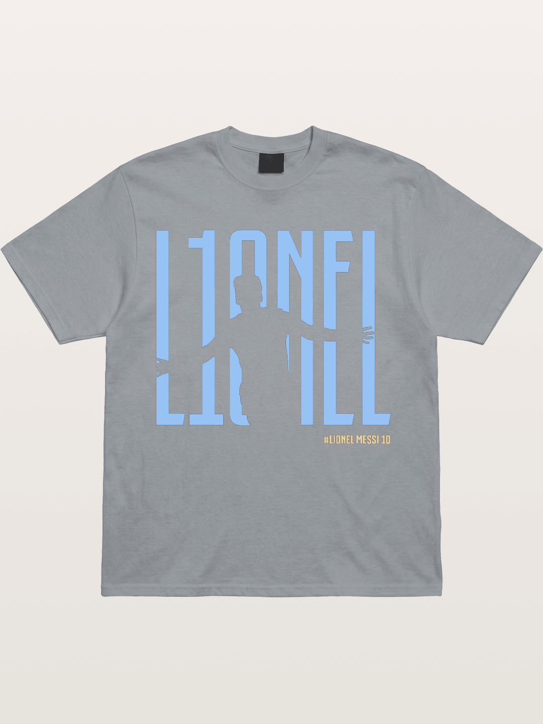 Lionel Messi Celebration Silhouette Gildan T-shirt