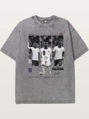 Folarin Balogun Three Panel Archive Washed T-shirt