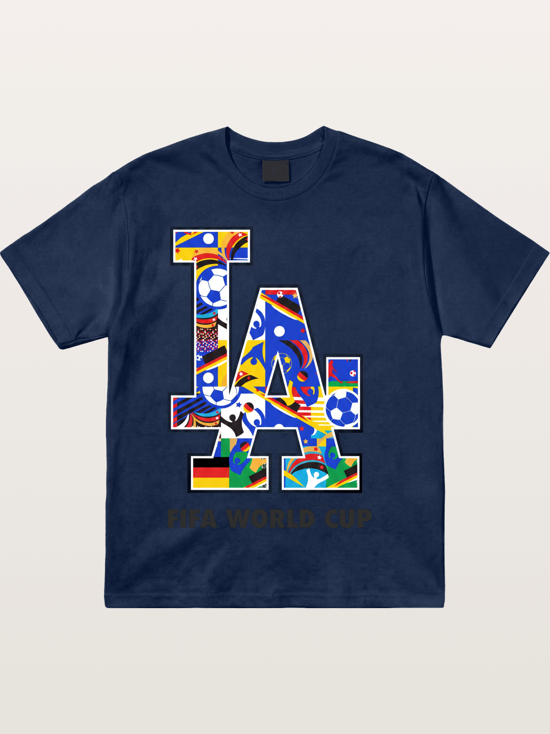 LA 2026 World Cup Nations Flags Cotton T-shirt