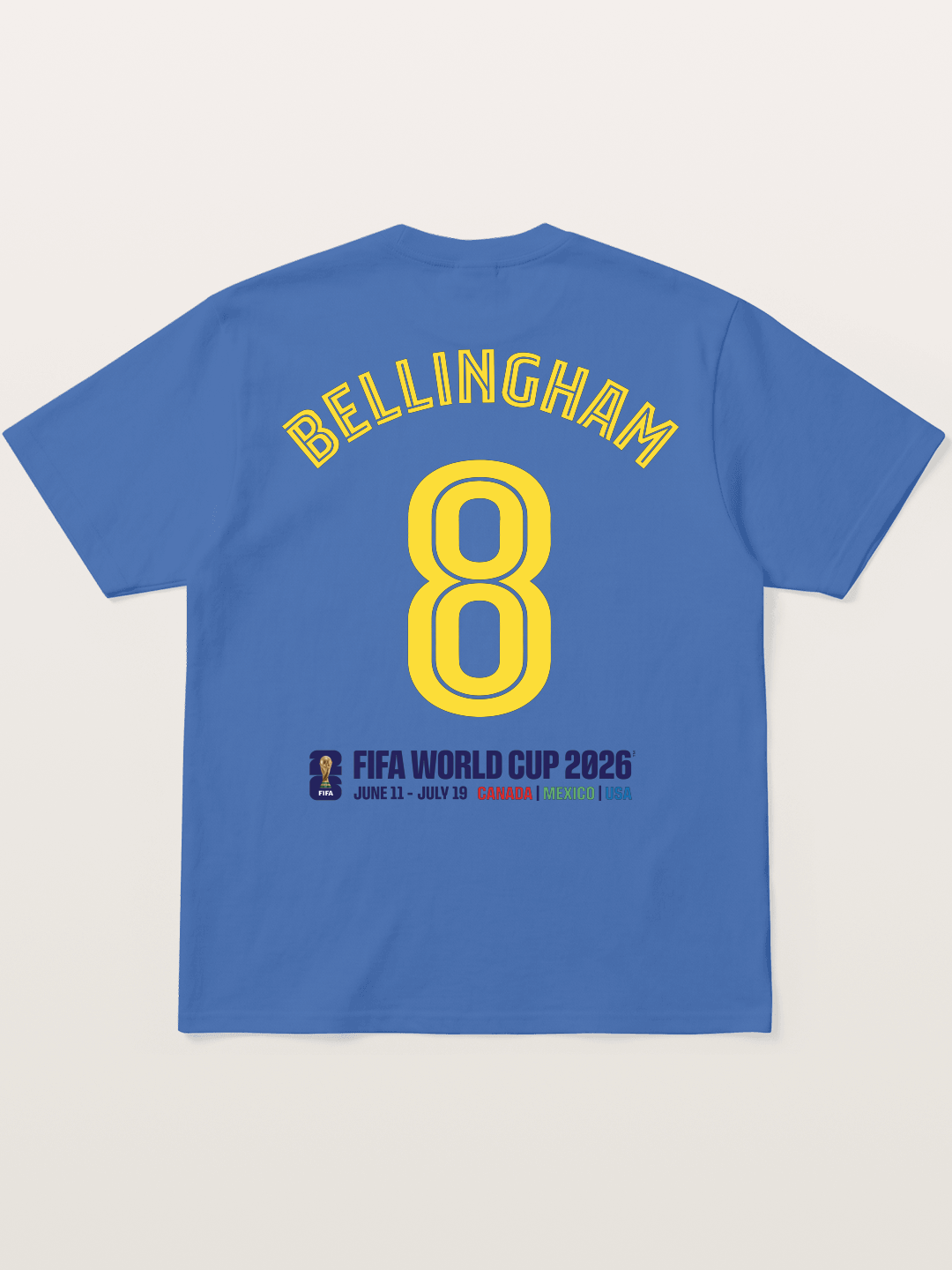 Bellingham 8 World Cup 2026 Gildan T-shirt