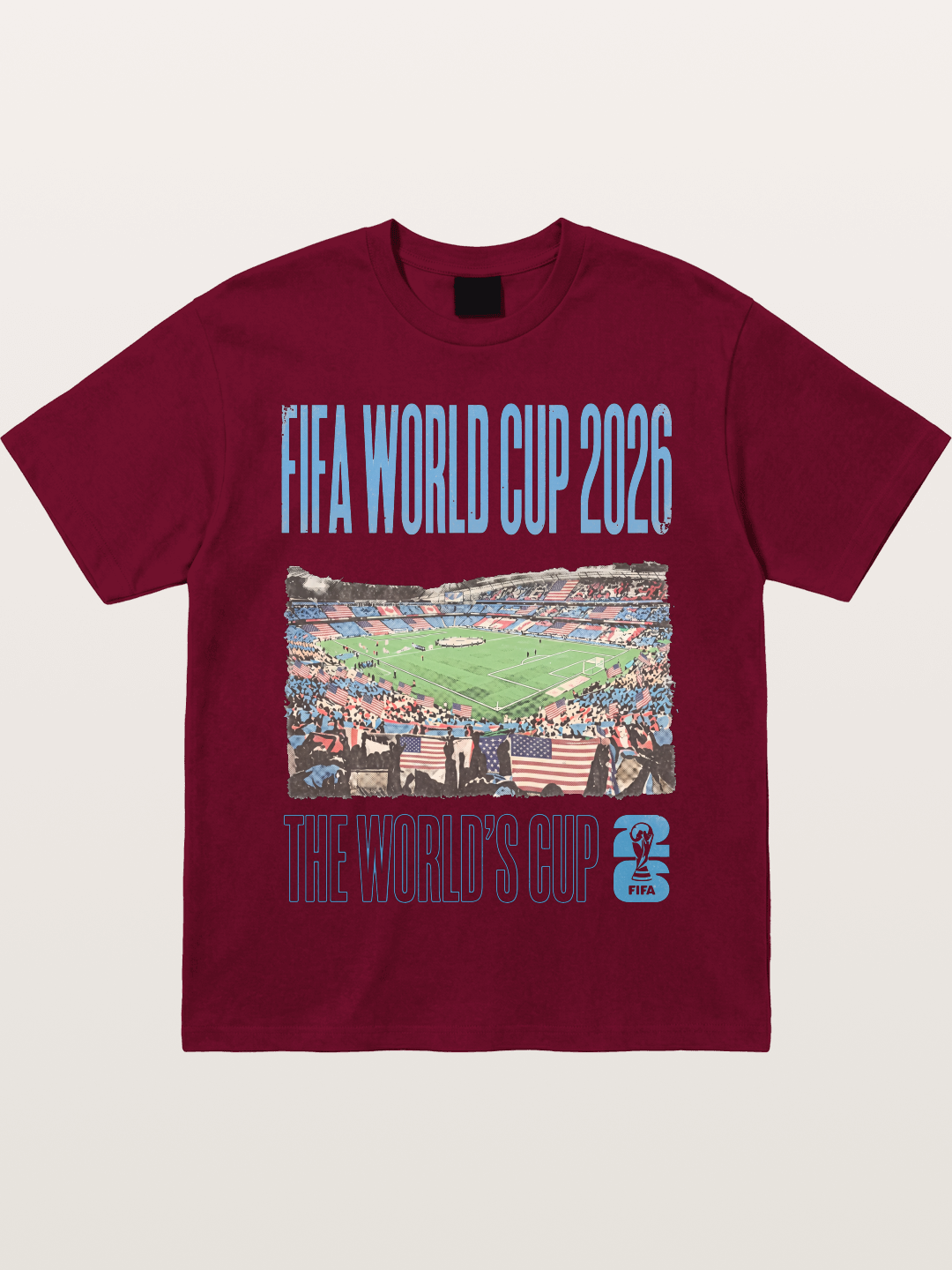 USA 2026 World Cup Stadium View Gildan T-shirt