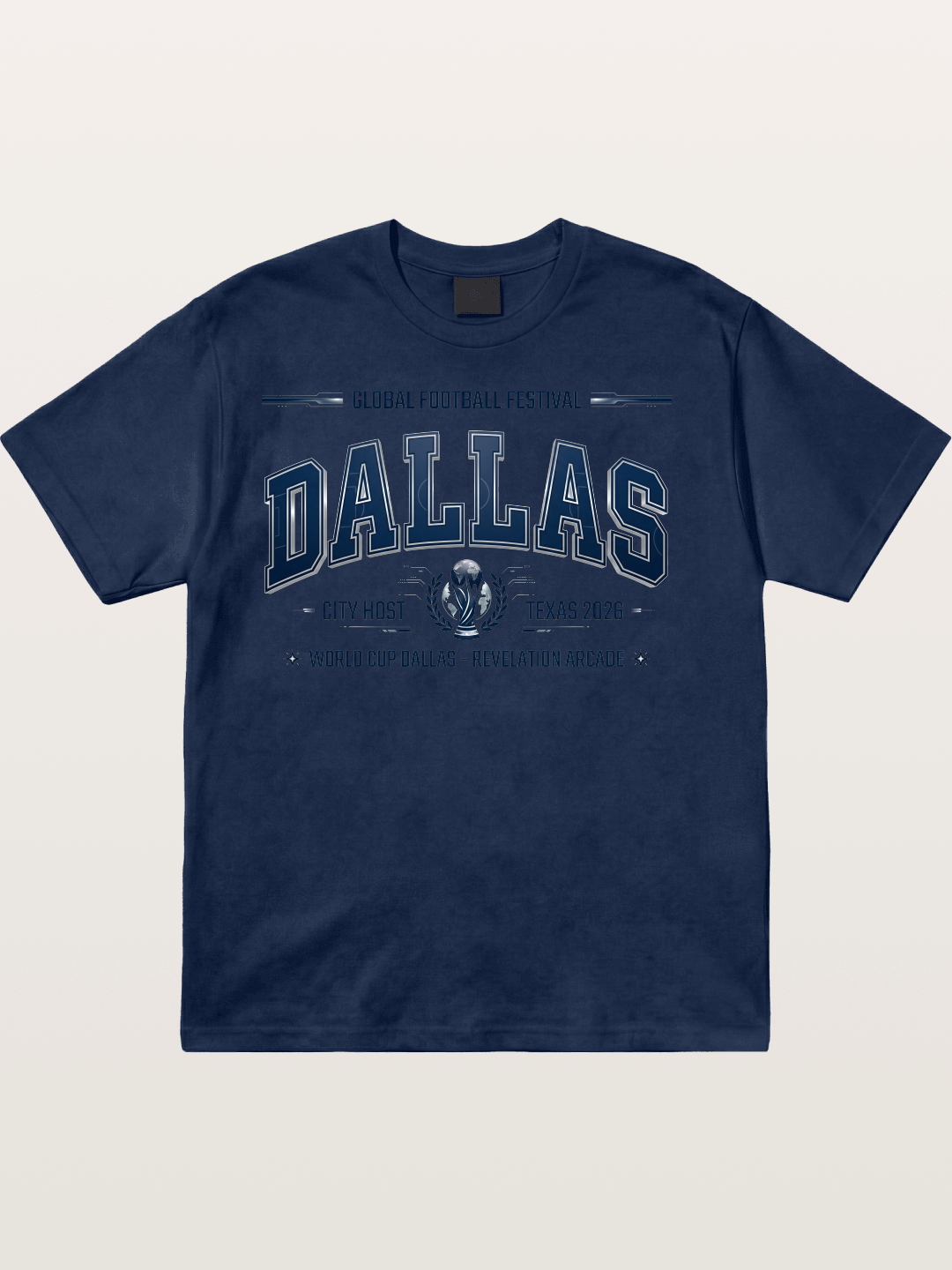 Dallas 2026 World Cup Print Cotton T-shirt