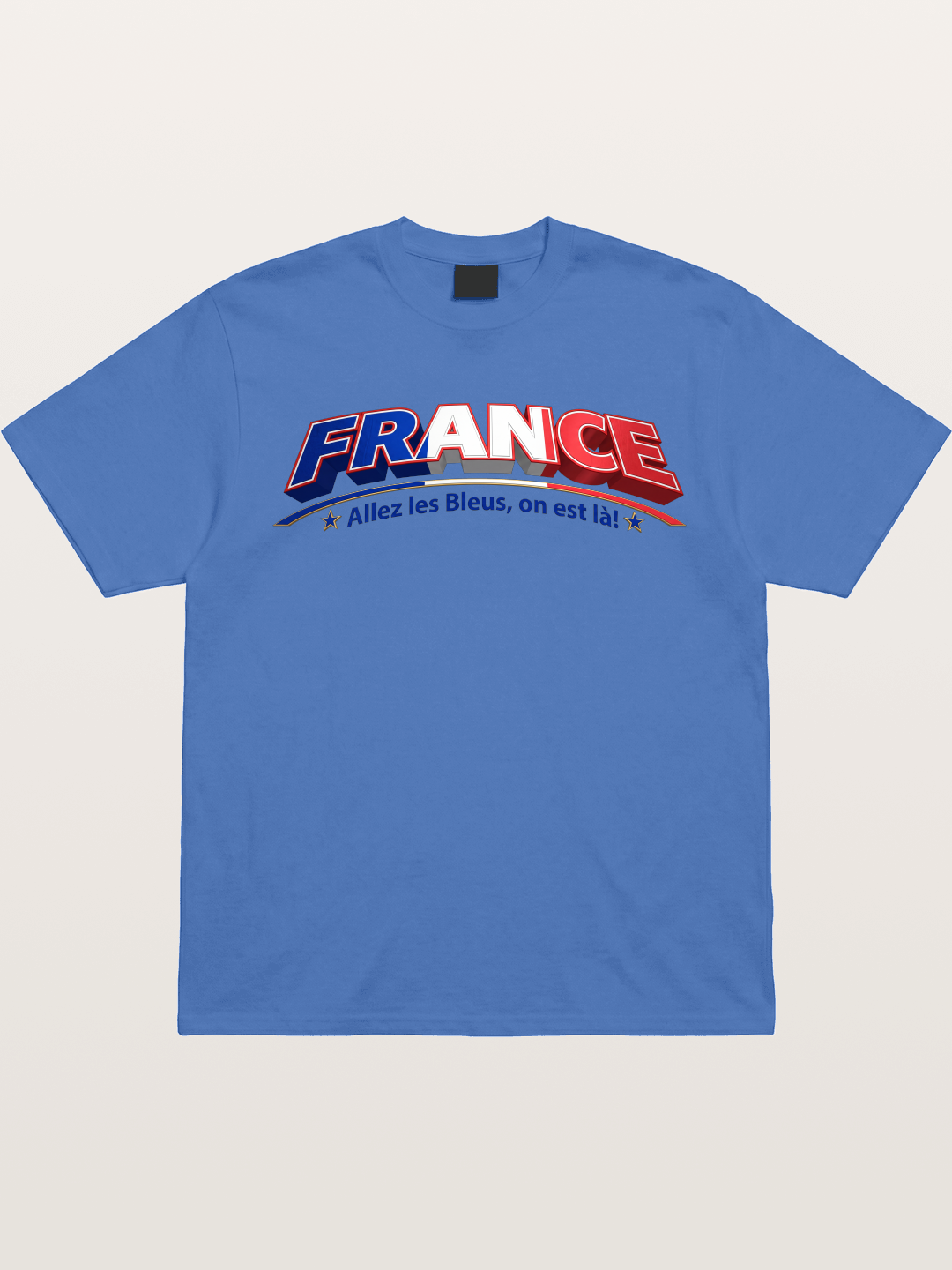 France Retro Team Logo WC Gildan T-shirt