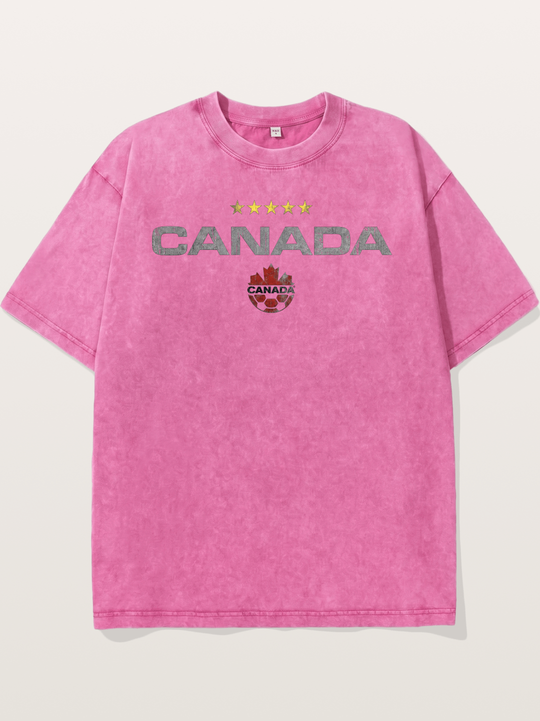 Canada Soccer Team Crest Washed T-shirt