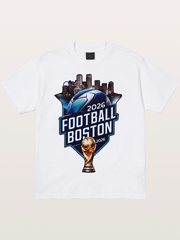 Boston 2026 World Cup City Badge Cotton T-shirt
