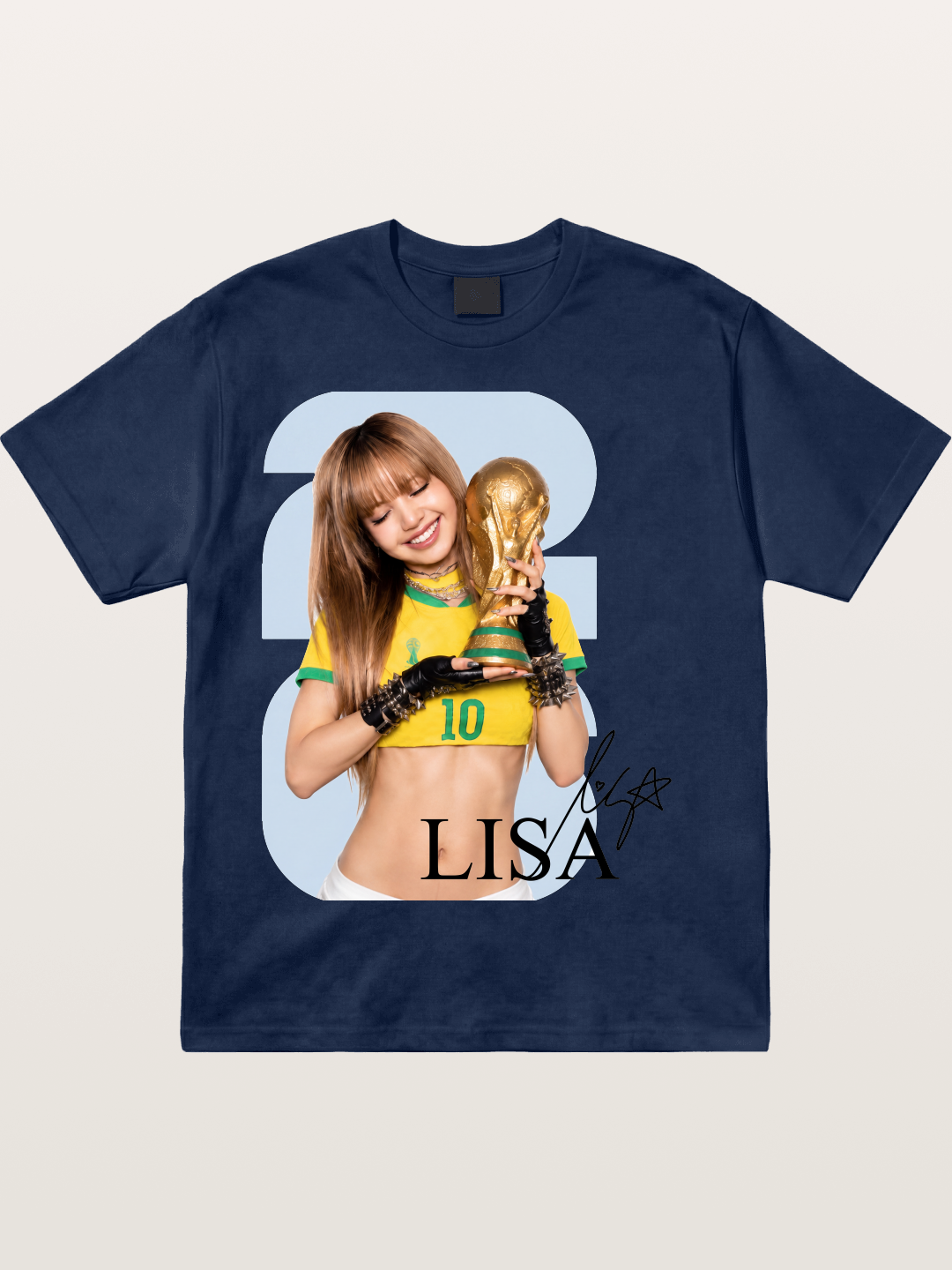 Lisa WC Trophy Portrait Cotton T-shirt
