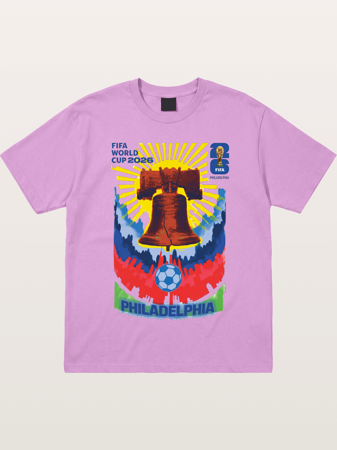Philadelphia WC 2026 Liberty Bell Gildan T-shirt