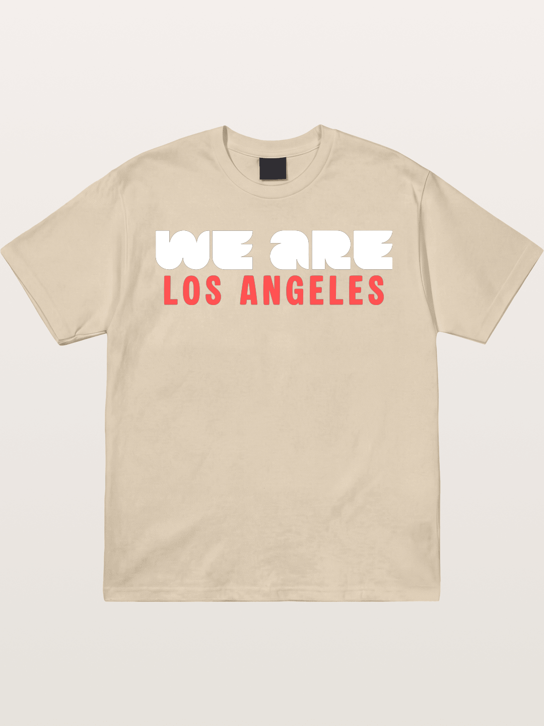 Los Angeles Red-Blue Typo Gildan T-shirt