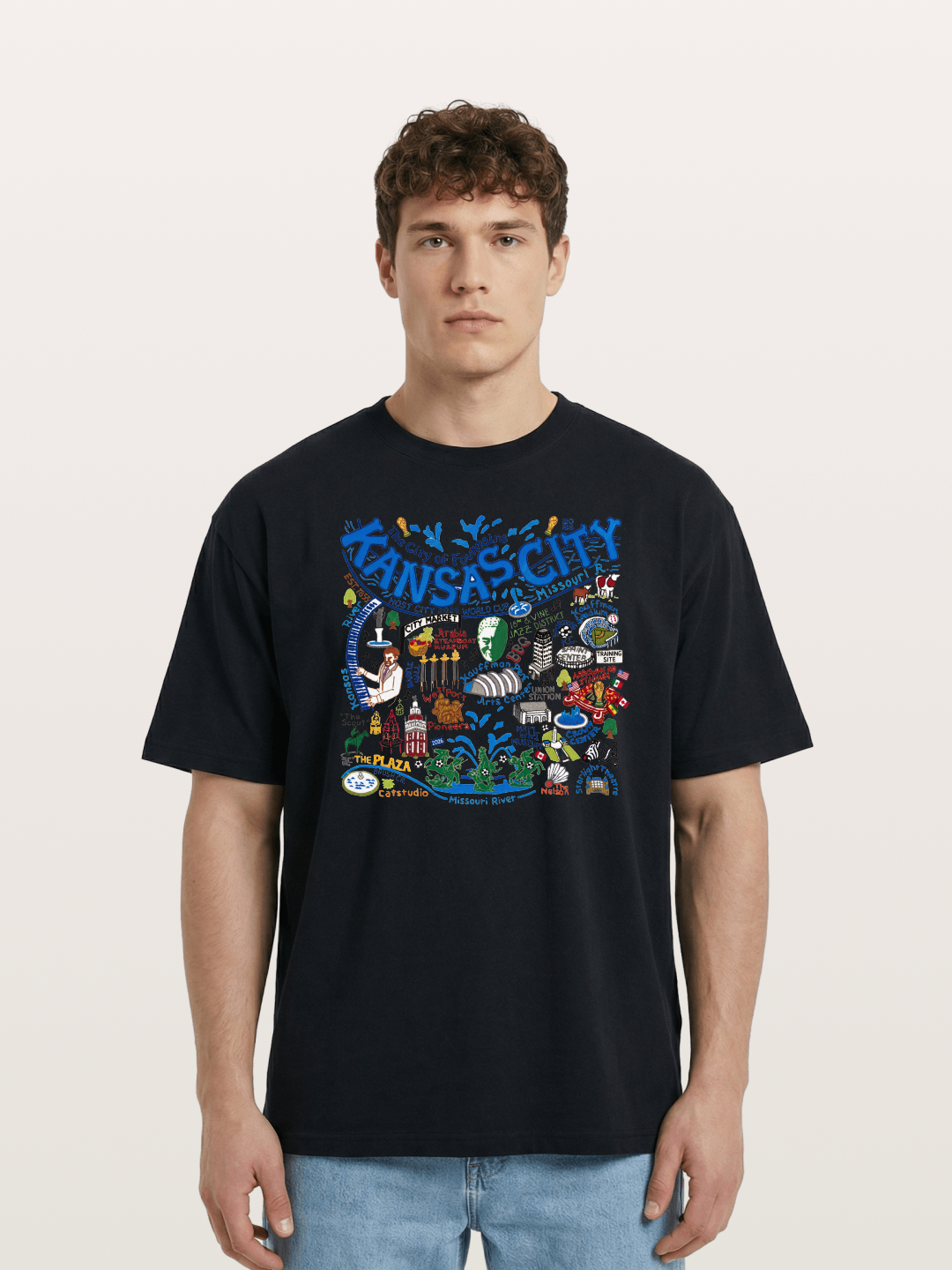 Kansas City World Cup Graphic Cotton T-shirt