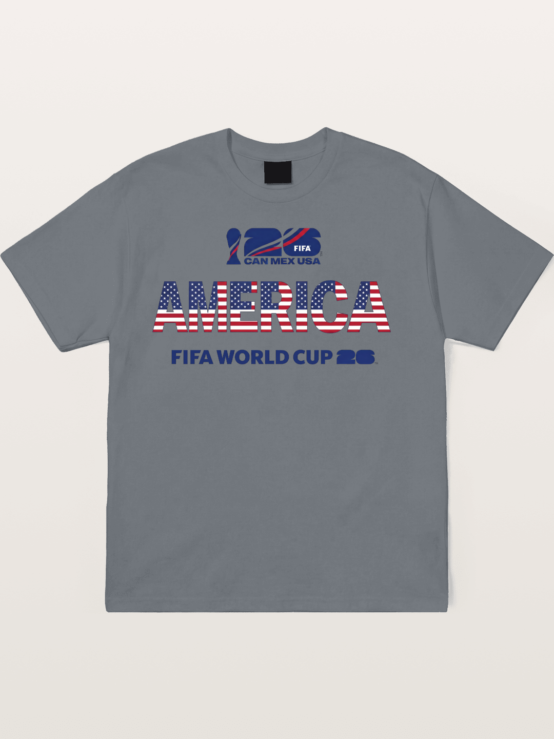 2026 World Cup MEXUSA Flag Art Cotton T-shirt