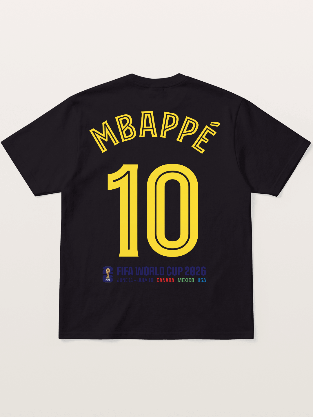 Mbappé 10 World Cup 2026 Cotton T-shirt