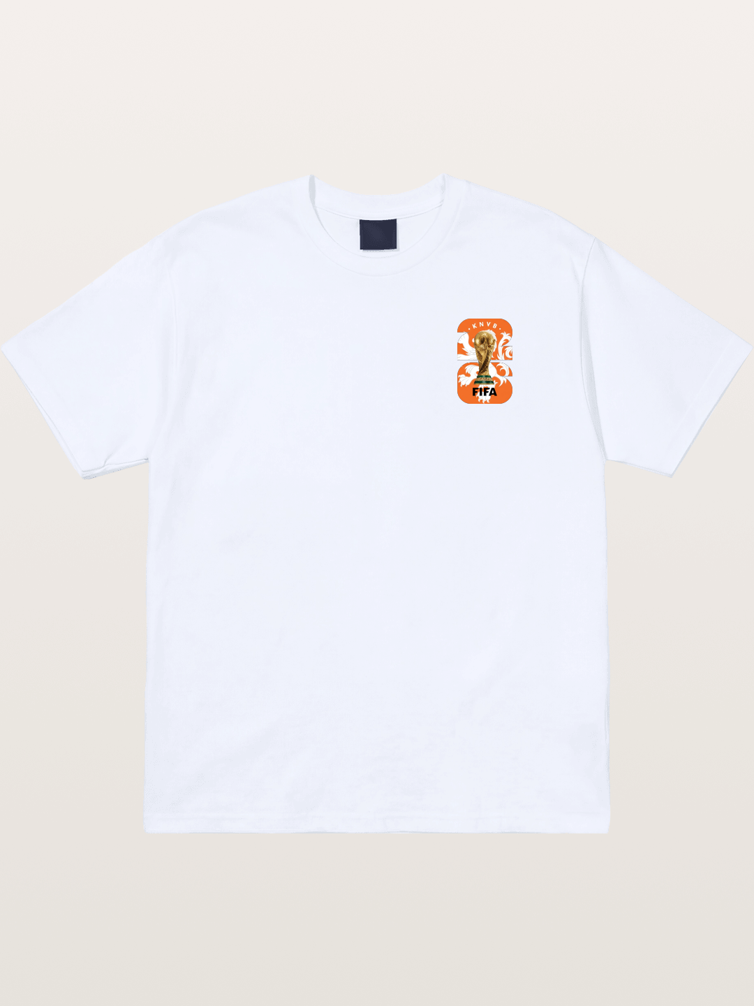 Netherlands World Cup Trophy Crest Gildan T-shirt
