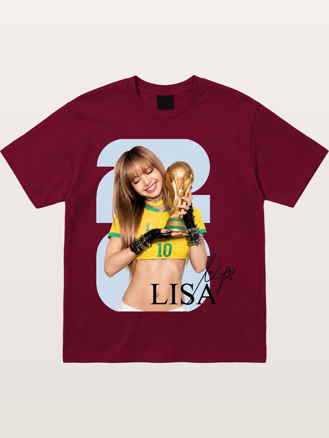 Lisa WC Trophy Portrait Gildan T-shirt