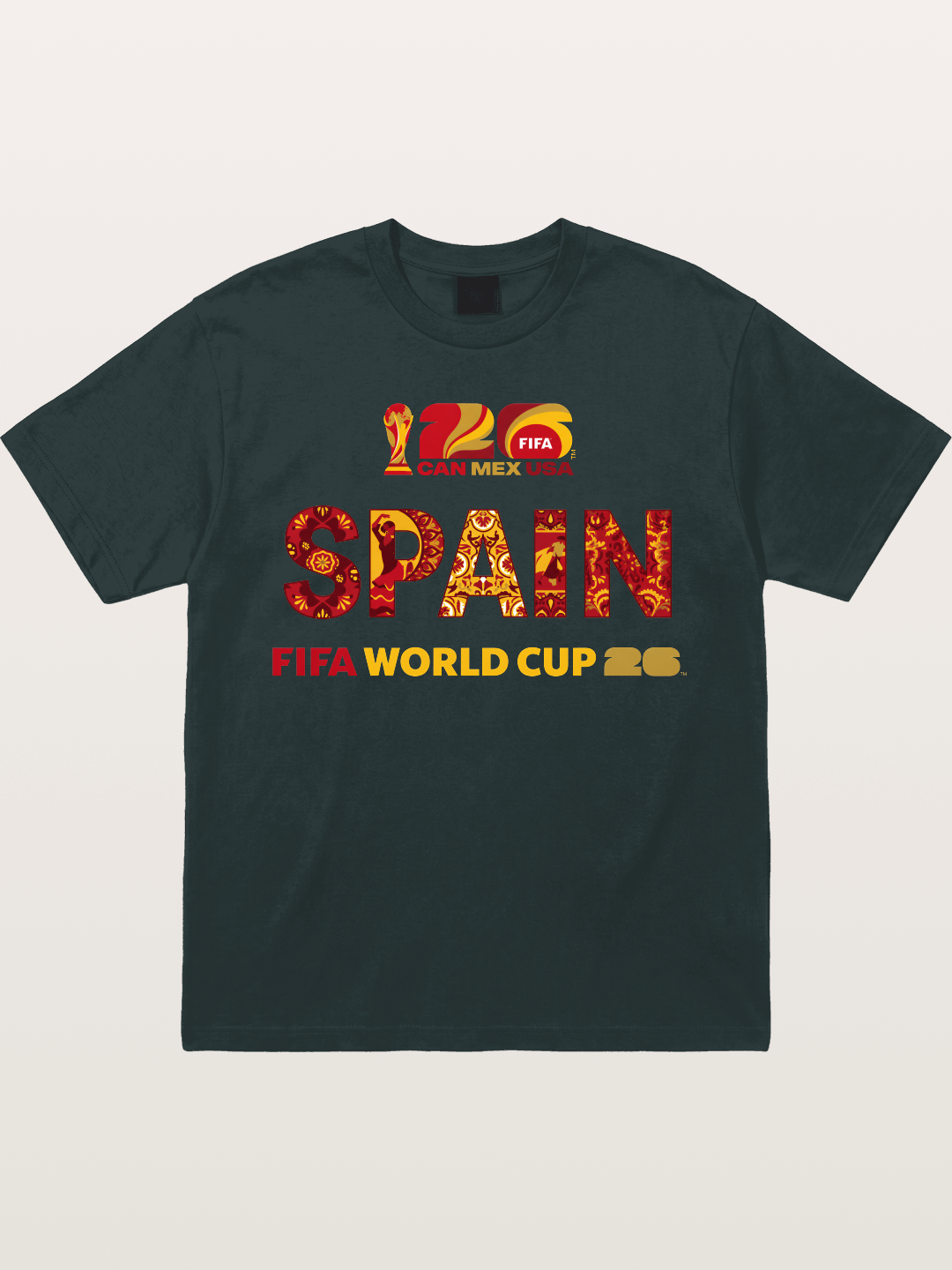 Spain 2026 Cultural Ornament Print Gildan T-shirt