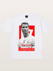 Ronaldo Real Madrid Number 7 Cotton T-shirt
