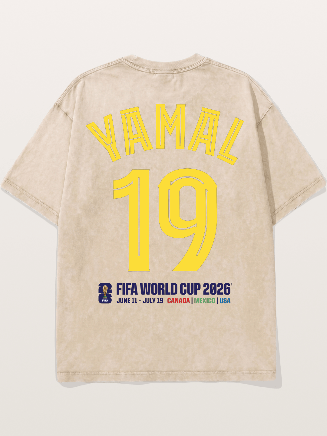 Yamal 19 World Cup 2026 Washed T-shirt