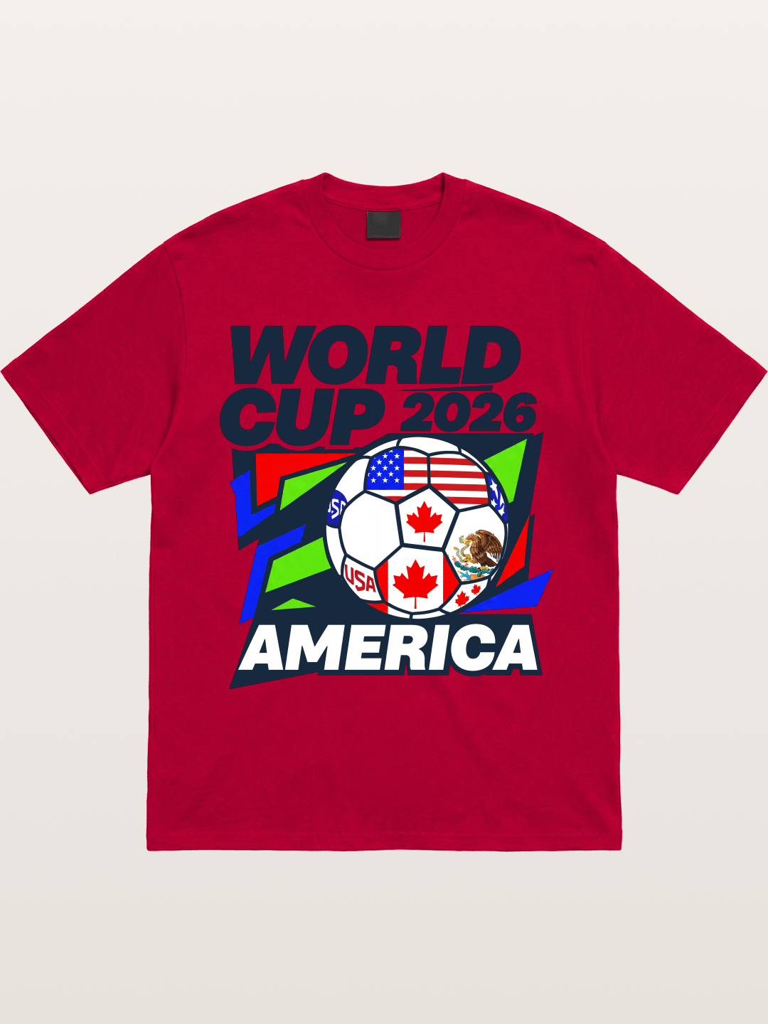 World Cup 2026 America Geometric Gildan T-shirt