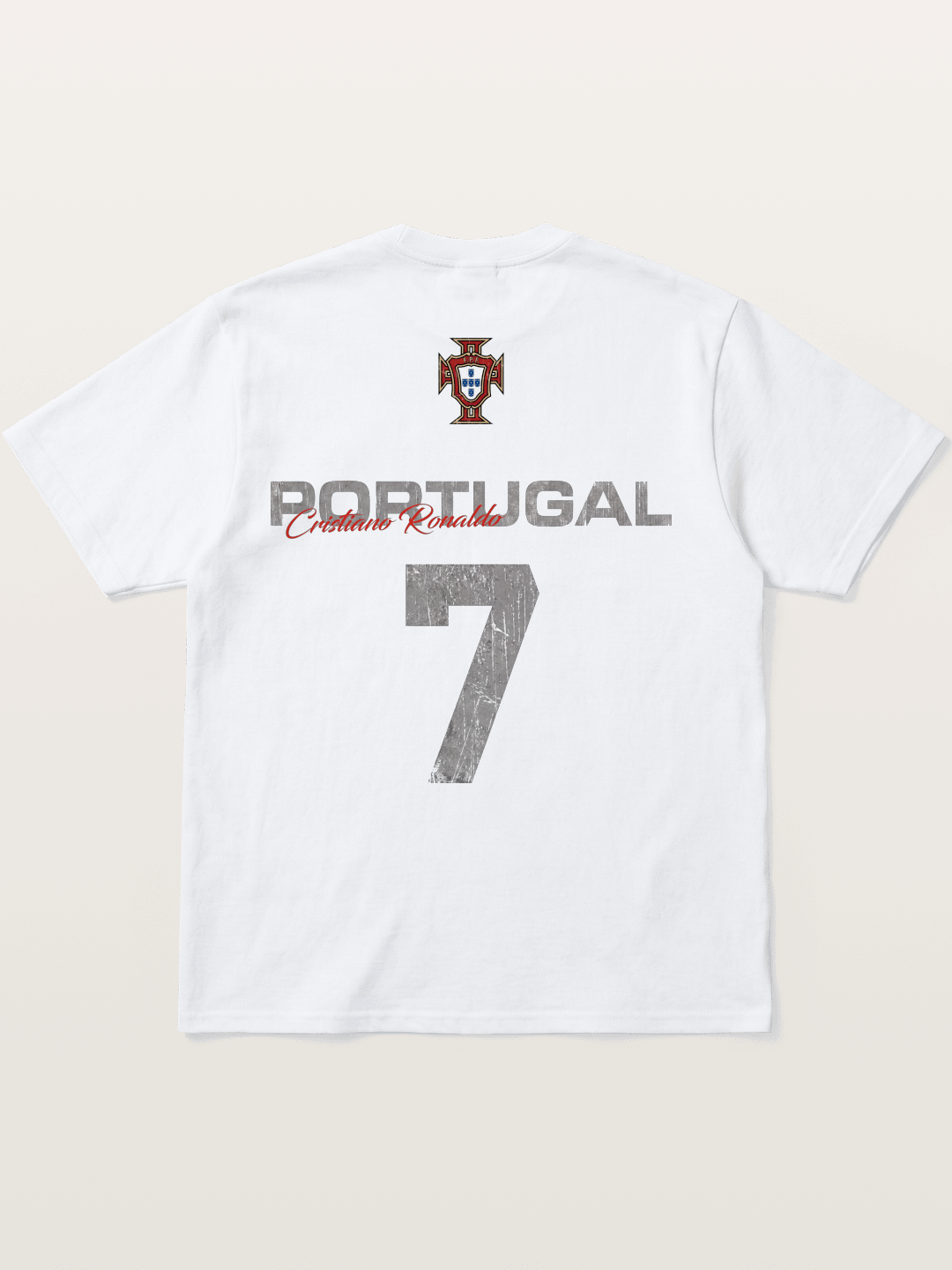 Portugal Ronaldo 7 Jersey Cotton T-shirt