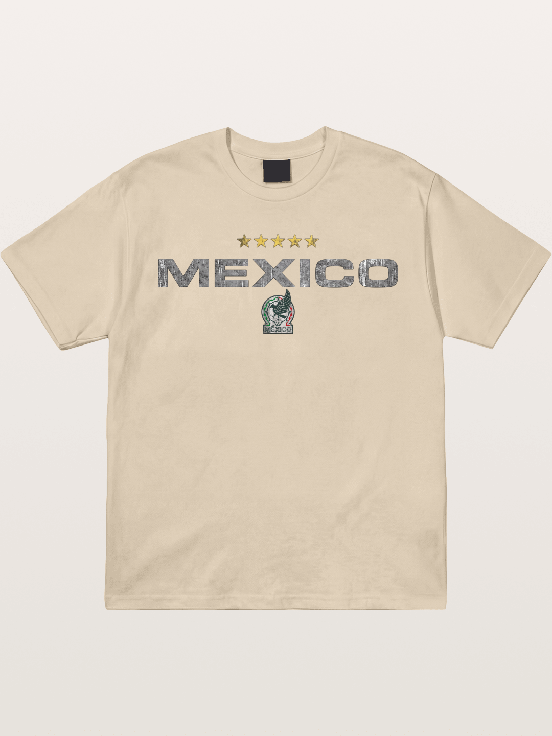 Mexico Football Retro Logo Gildan T-shirt