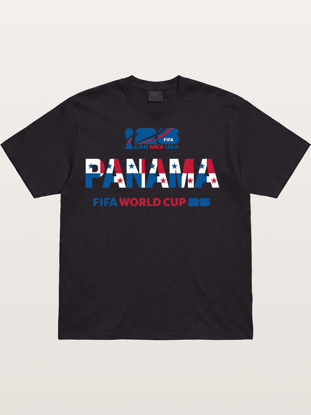 Panama 2026 Flag-Inspired Graphic Cotton T-shirt