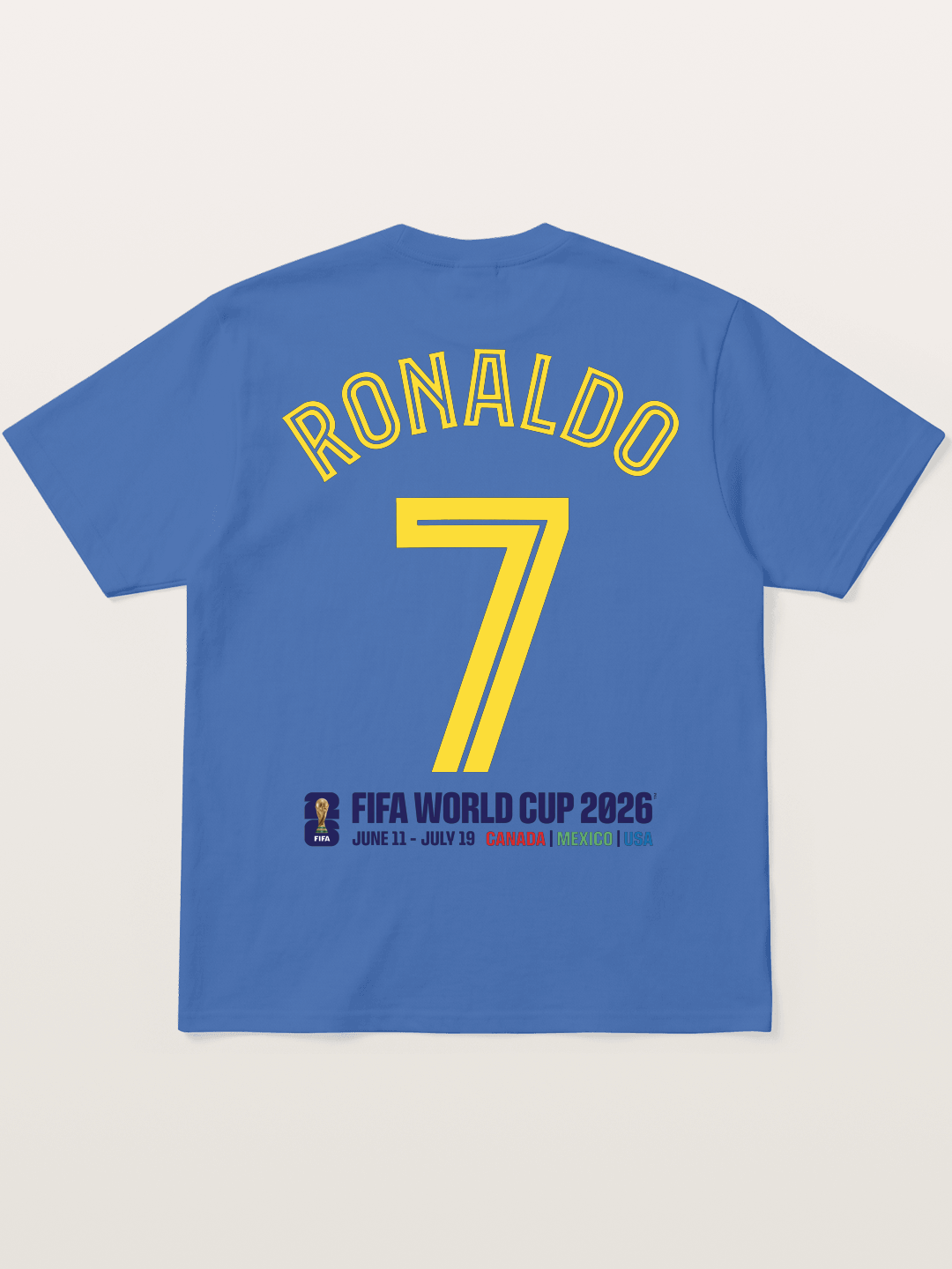 Ronaldo 7 World Cup 2026 Gildan T-shirt